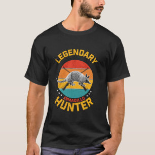 Camiseta Armadillo Hunter Retro Armadillos Haunti