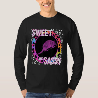 Camiseta Armadillo Lindo Nostalgia de los 90s Estampado de