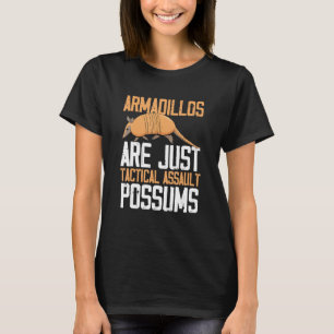 Camiseta Armadillo Lover Possum Giant Armadillo Propietario
