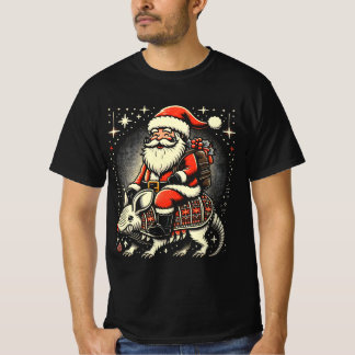 Camiseta Armadillo Lover Ugly Santa Riding Armadillo