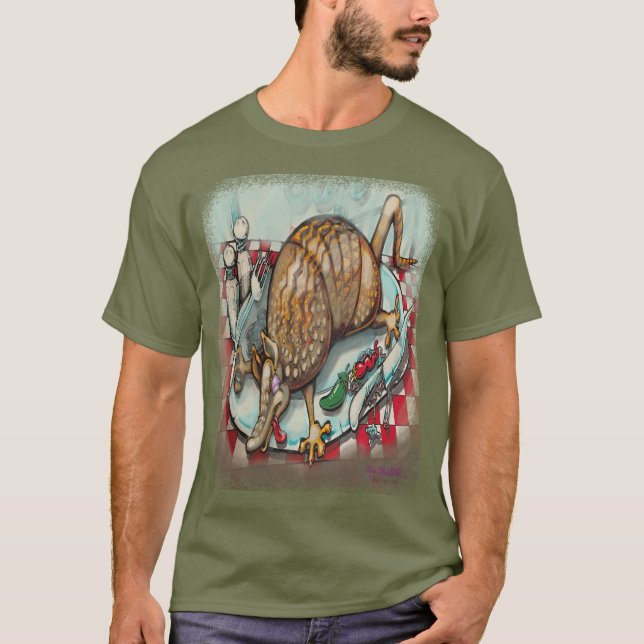 Camiseta Armadillo muerto (Anverso)