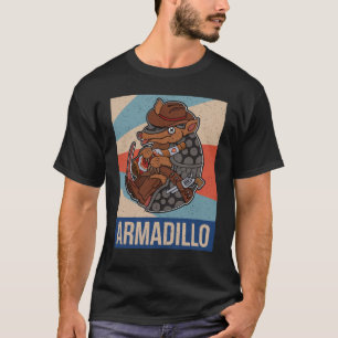 Camiseta Armadillo Sudamérica Cuadros Biólogos