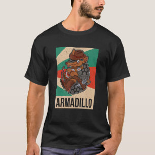 Camiseta Armadillo Sudamérica Cuadros Biólogos