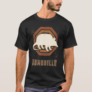 Camiseta Armadillo Vintage Retro Clásico Amor Animal