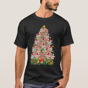 Camiseta Armadillo Xmas enciende Navidades de Santa Armadil