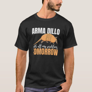 Camiseta Armadillo Zarigüeya Dueño de armadillo gigante Vi