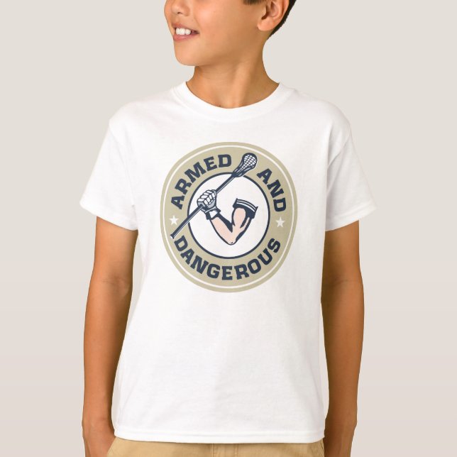 Camiseta Armado y peligroso (Anverso)