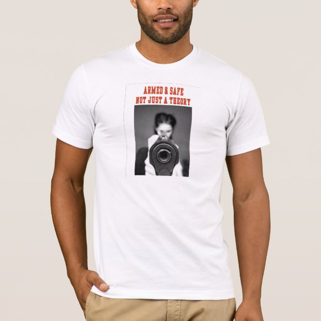CAMISETA ARMADO Y SEGURO (Anverso)