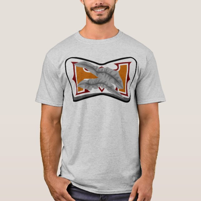 Camiseta armadura dañada batalla (Anverso)