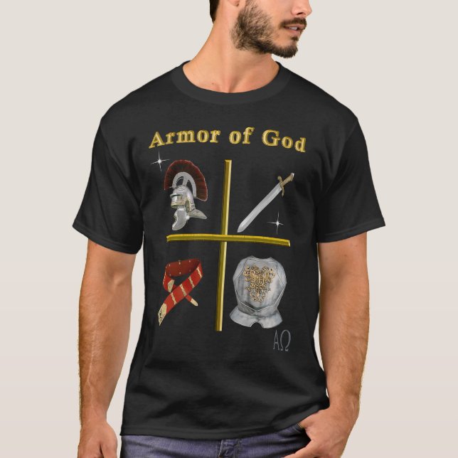 Camiseta Armadura de Dios (Anverso)