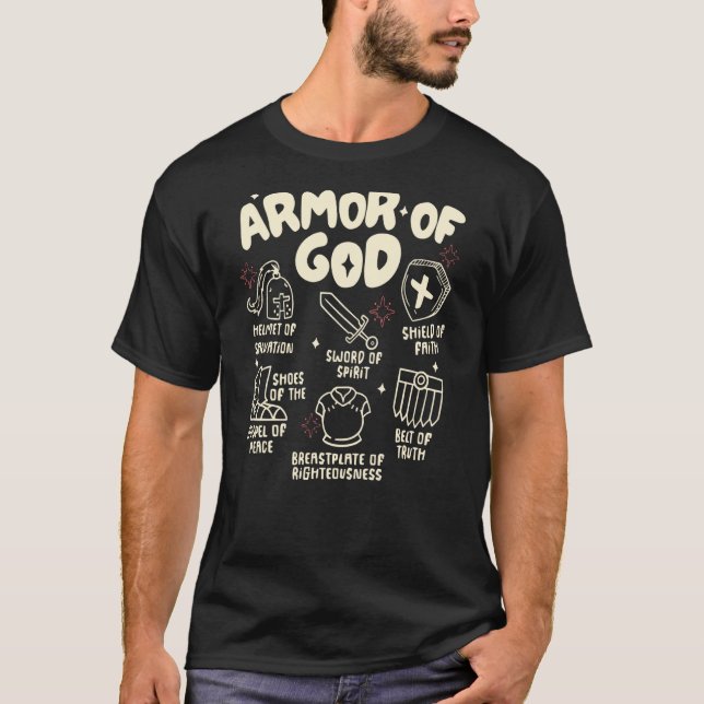 Camiseta Armadura de Dios (Anverso)