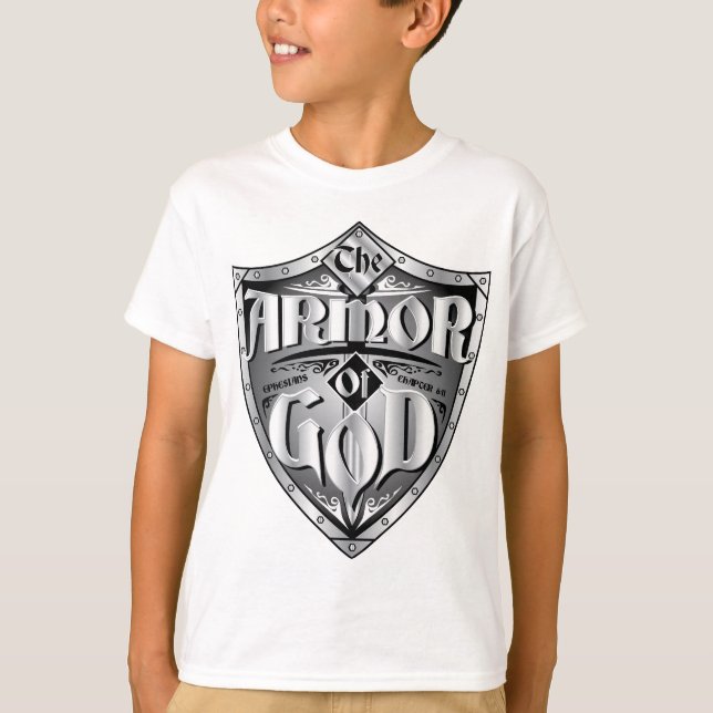 CAMISETA ARMADURA DE DIOS (Anverso)
