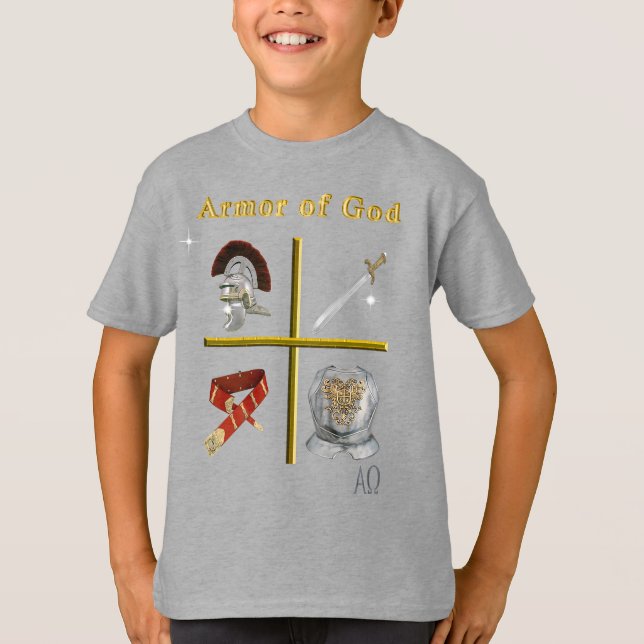 Camiseta Armadura de Dios (Anverso)