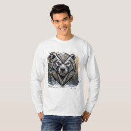 Camiseta Armadura Tribal Oso de Nieve • Arte de Fuerza Inve