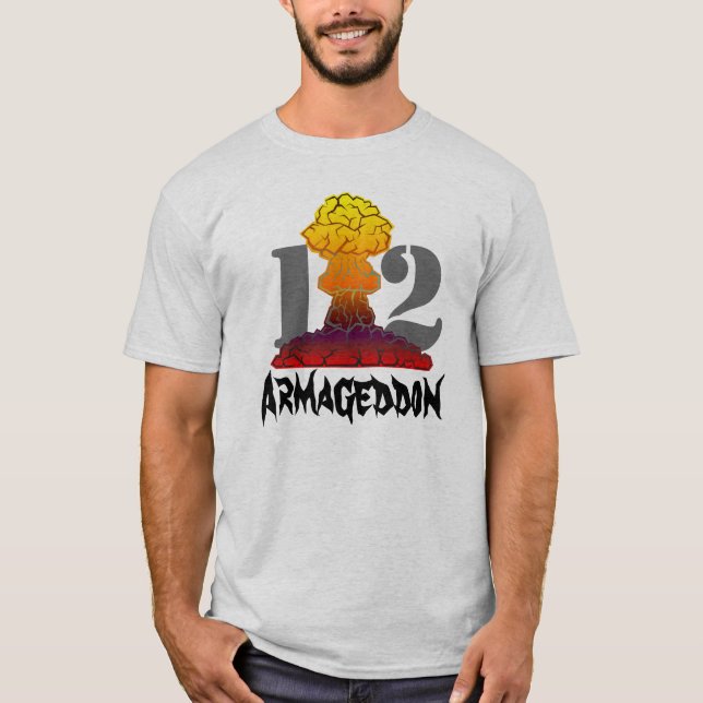 Camiseta Armageddon Shirt 2012 (Anverso)
