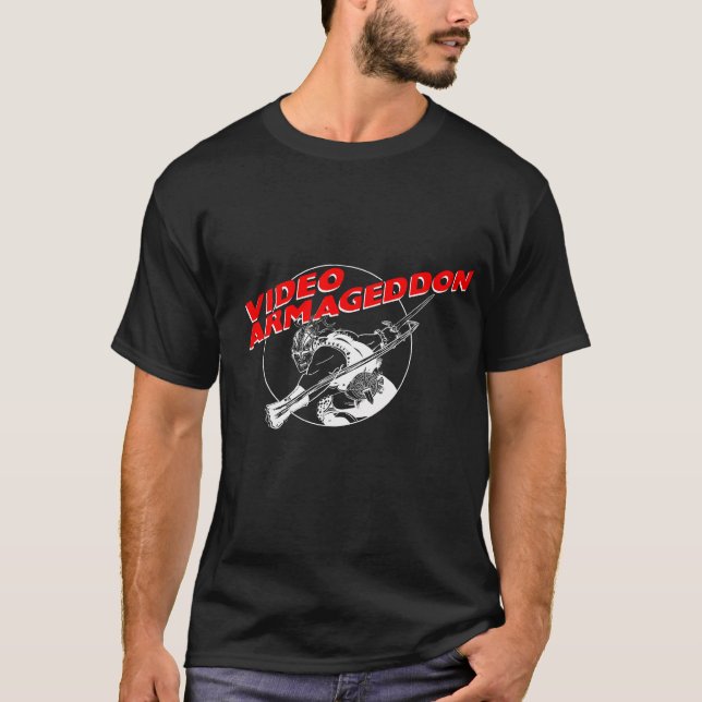 Camiseta Armageddon video - negro (Anverso)