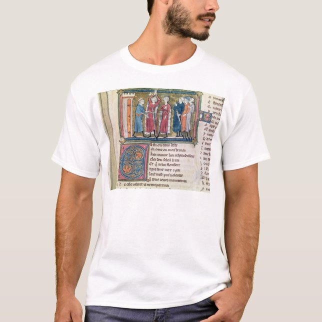 Camiseta Armamento de un caballero (Anverso)