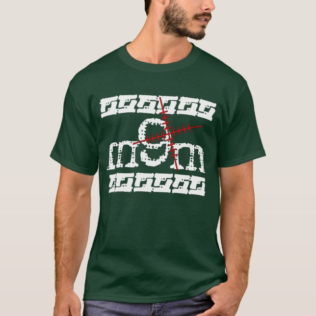 Camiseta armas de 9m m (Anverso)