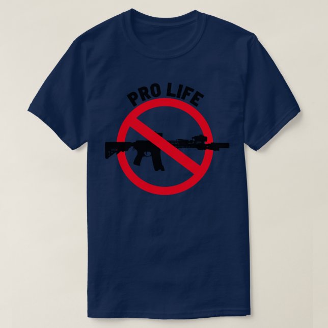 Camiseta Armas de asalto a la prohibición de vida 5 (Diseño del anverso)