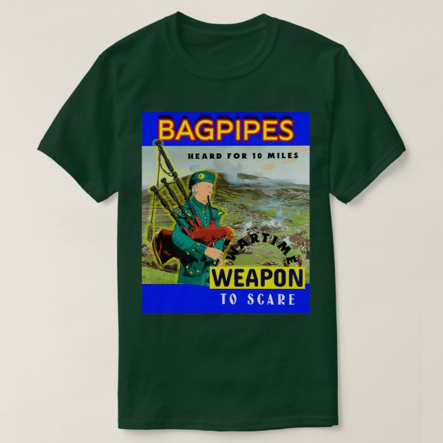 Camiseta Armas de cañón de guerra 5 (Diseño del anverso)