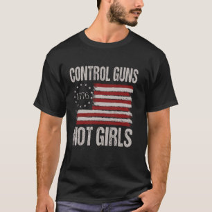 Camiseta Armas de control no Chicas