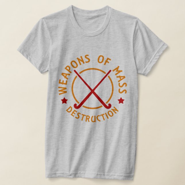 Camiseta Armas de destrucción de hockey sobre terreno (Distribución)