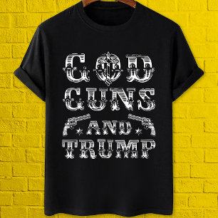 Camiseta Armas de Dios y el amante de las armas Pro triunfa