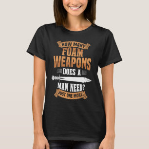 Camiseta Armas de espuma RPG Rol Jugando mayor Fantasía y L