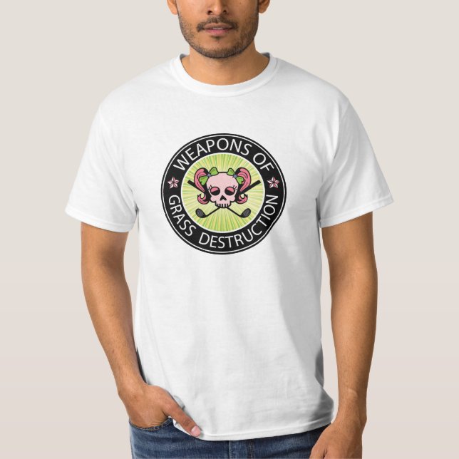 Camiseta Armas de la destrucción de la hierba (Anverso)