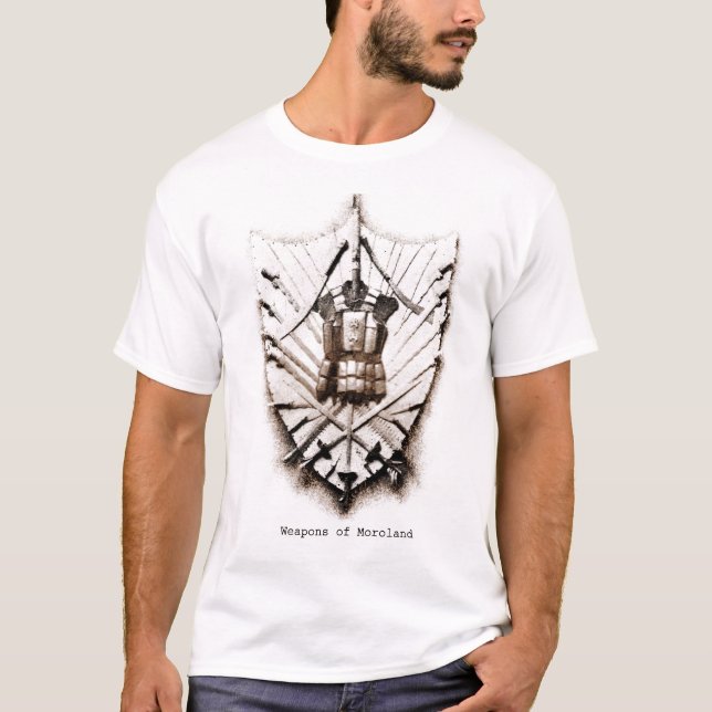 Camiseta Armas de la obra clásica de Moroland (Anverso)