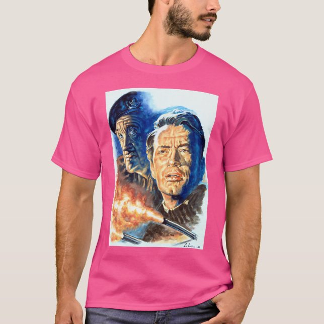 Camiseta Armas De Navarone Gregory Peck David Niven (Anverso)