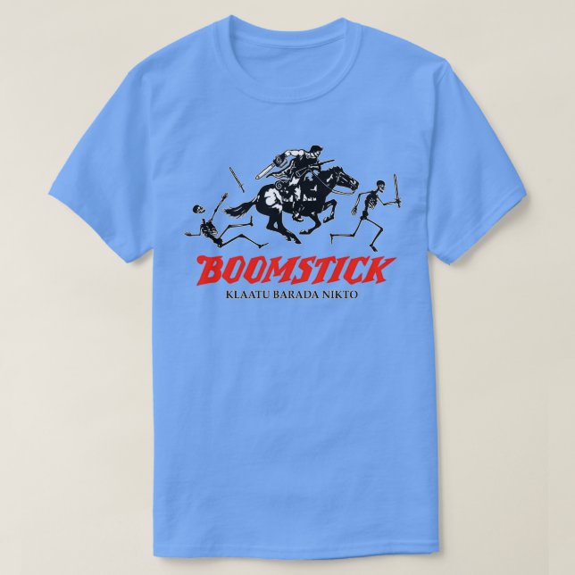 CAMISETA ARMAS DE REPETICIÓN DE BOOMSTICK OSCURO (Diseño del anverso)