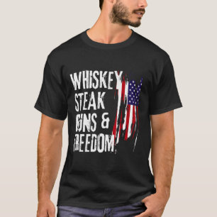 Camiseta Armas De Robo De Whiskey Y Libertad Guay Whiskey F