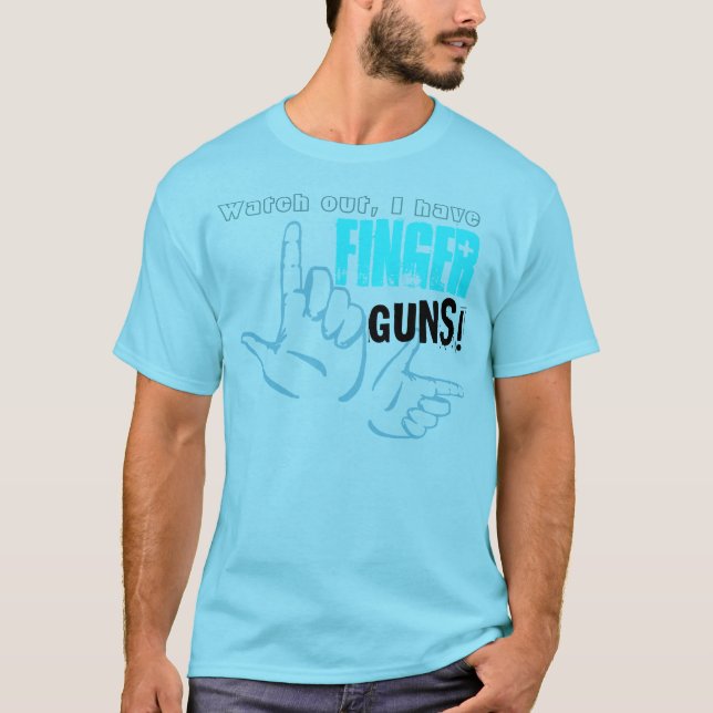 Camiseta Armas del dedo (Anverso)