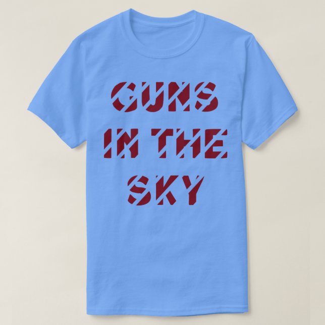 Camiseta Armas En El Cielo De Borgoña (Diseño del anverso)