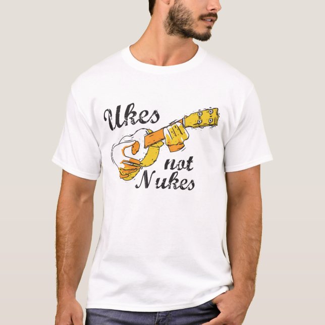Camiseta Armas nucleares de Ukes no (Anverso)