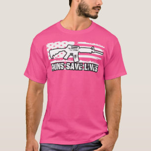 Camiseta Armas Salvan Vidas 2ª Amenaza De Enmienda De Derec