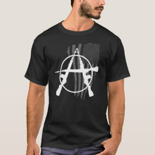 Camiseta armas sometidos de Voluntaryism del mercado libre