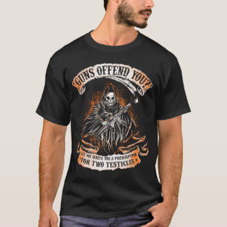 Camiseta Armas te ofenden Parca 2ª Enmienda Rig de pistol