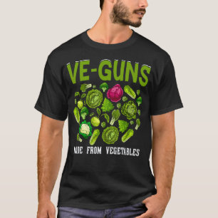 Camiseta Armas Ve-Guns Hechas De Verduras - Vegano Vegetari