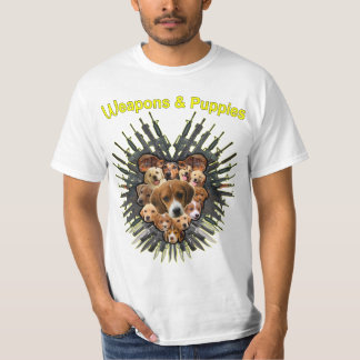 Camiseta Armas y cachorros