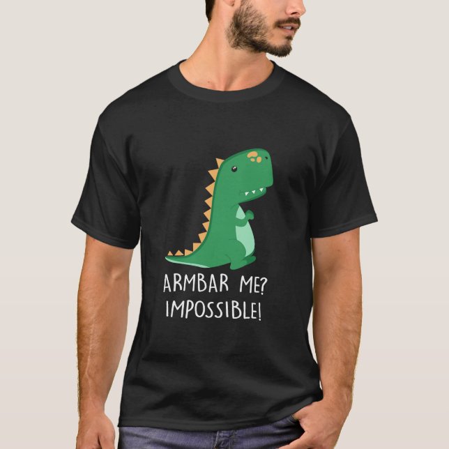 Camiseta Armbar Me Imposible Dinosaurio Pequeño TRex Pequeñ (Anverso)