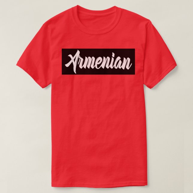 Camiseta Armenia 1 (Diseño del anverso)