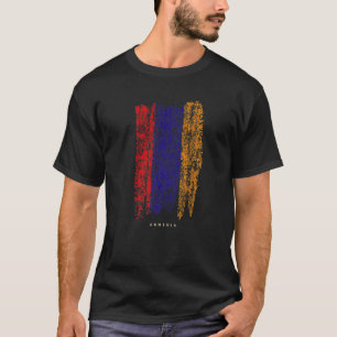 Camiseta Armenia Antiguo Bandera Armenia Retro