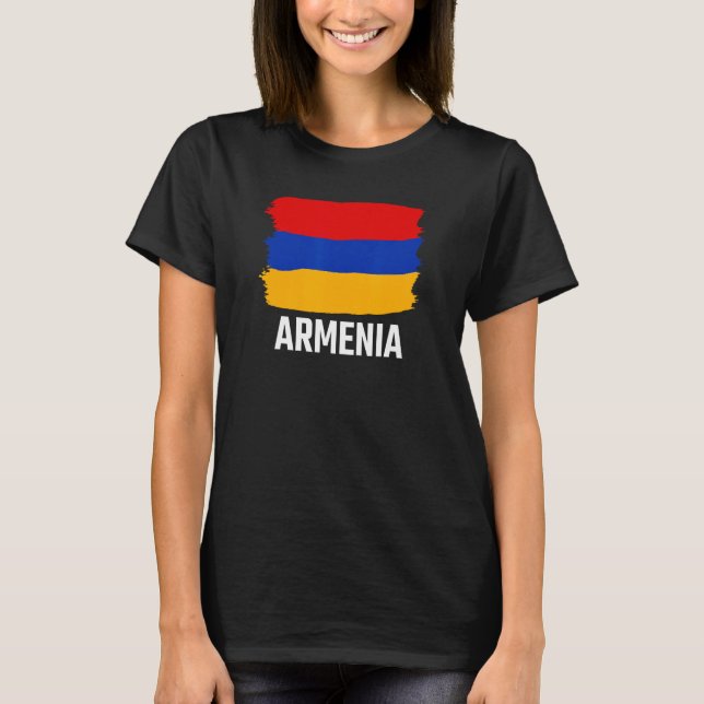 Camiseta Armenia Armenian Flag Armenian (Anverso)