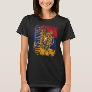 Camiseta ARMENIA Bandera FLAG Vintage ARMENIA