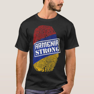 Camiseta Armenia: El país de la bandera armenia está muy an