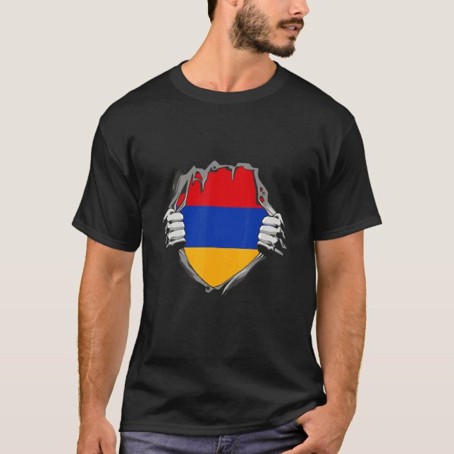 Camiseta Armenia flag (Anverso)