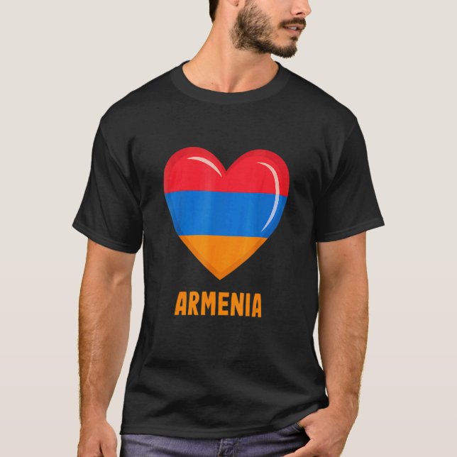 Camiseta Armenia Flag   Armenian (Anverso)