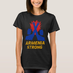 Camiseta Armenia fuerte vintage Defiende comunidad armenia